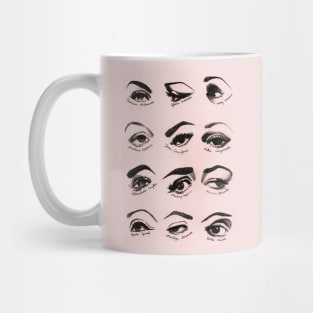 Iconic people eyes Mug